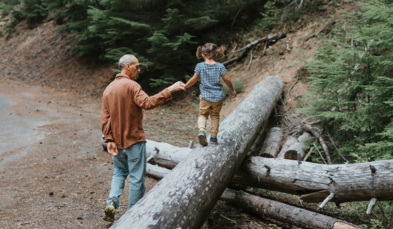 log walking