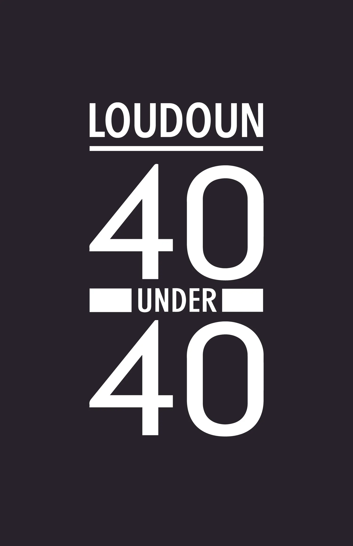 Logo of 40 Under 40 for 2025
