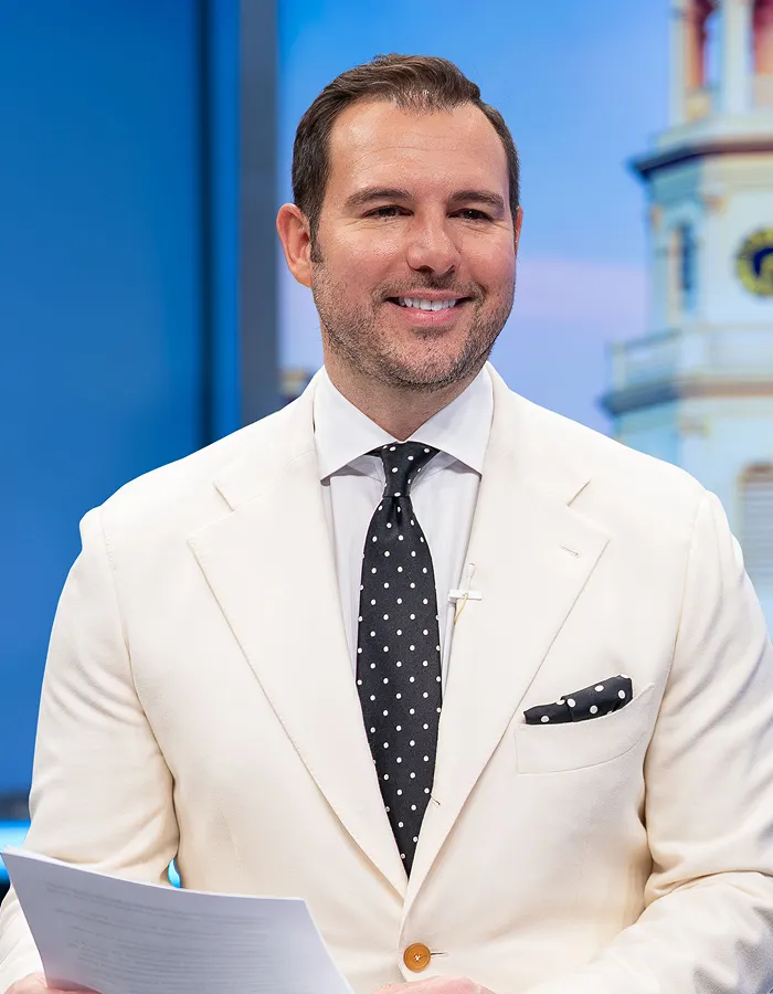 Abe in White Blazer in Charleston 