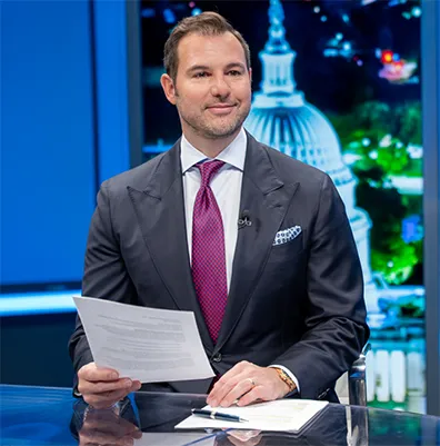 Abe Abich in TV Studio