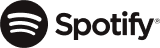 Spotify logo BW